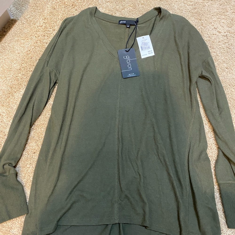 NWT Gibson tunic sweater